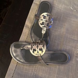 Silver Tory Burch sandals size7